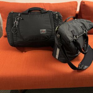 30L Tom Bihn Aeronaut and bike panier