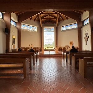 Hill of Crosses Monastery chapel Interior