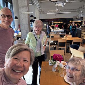 With Don, Sandra and Carole