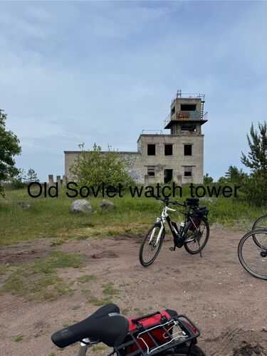 Day 1 of biking