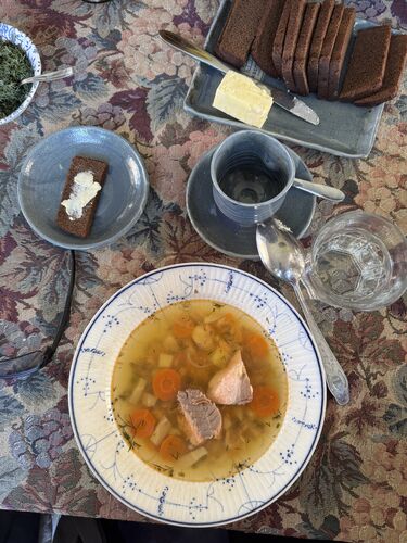 Fish soup - so good!