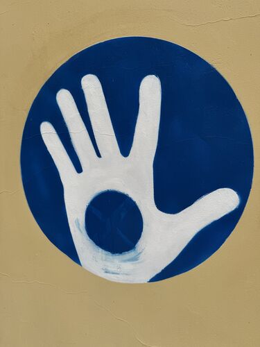 The symbol of openness in Uzupis